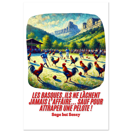Classic Matte Paper Poster | Pays Basque.