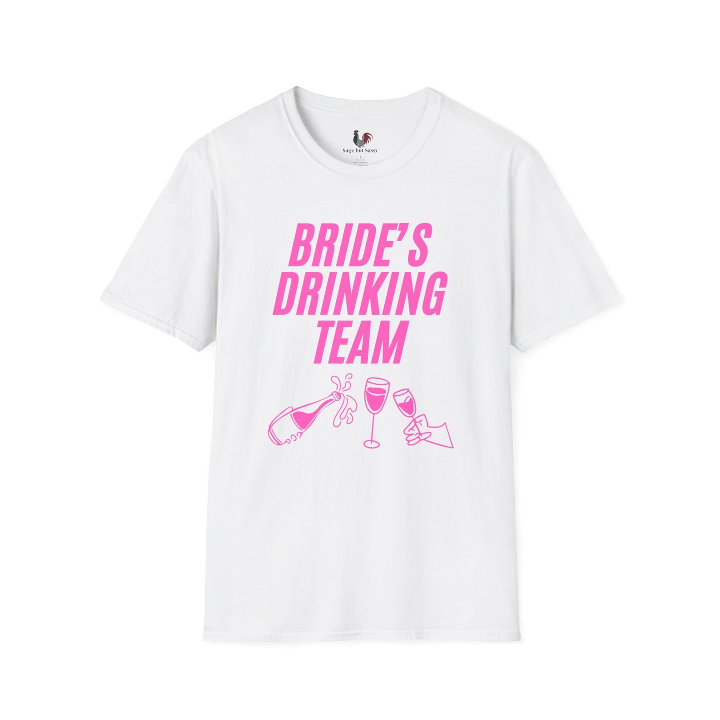 Bride's drinking team, T-Shirt, Funny Bachelorette Party Tee