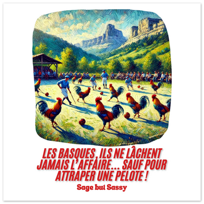 Classic Matte Paper Poster | Pays Basque.