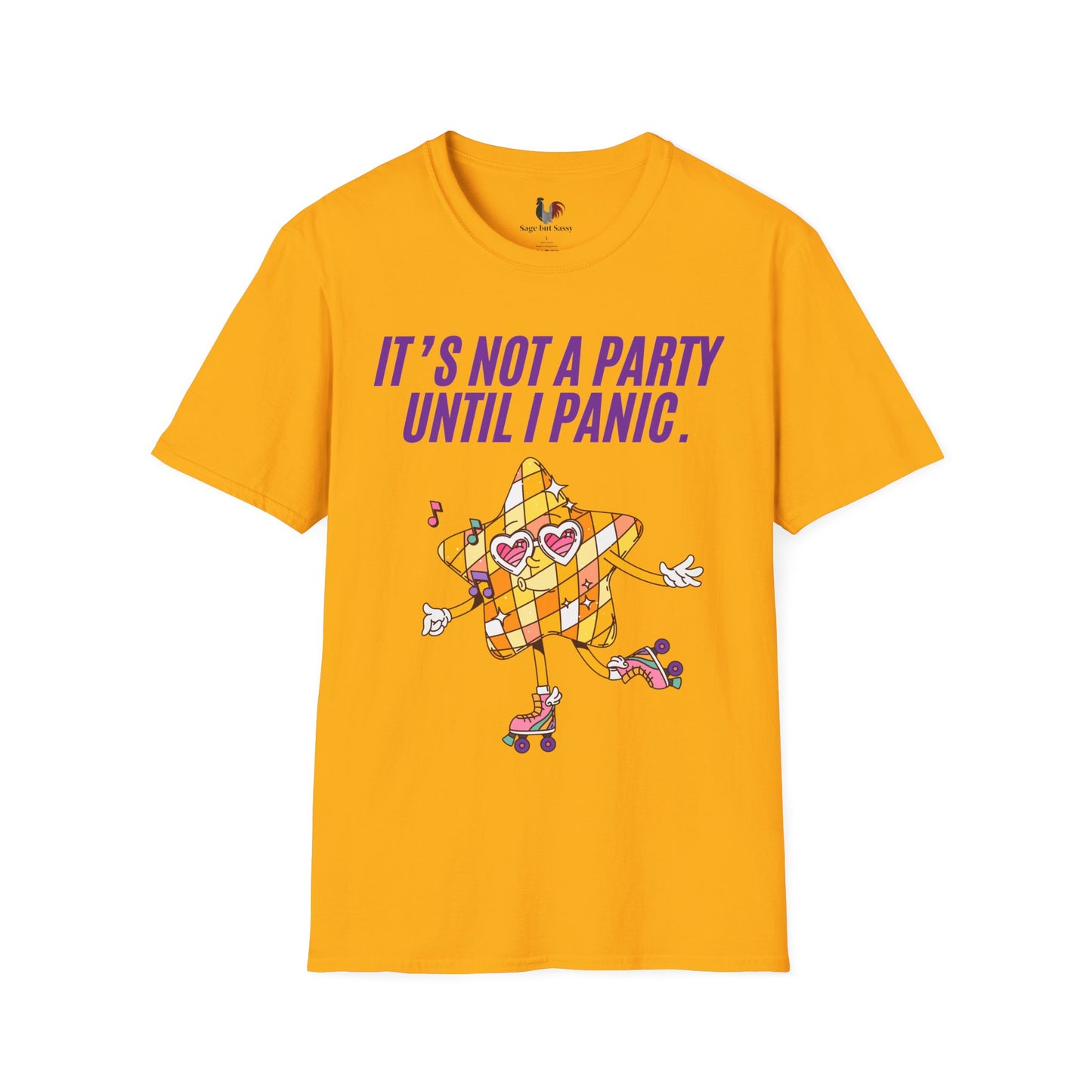 It's not a party until I panic, T-Shirt, Funny Cinco de Mayo gift