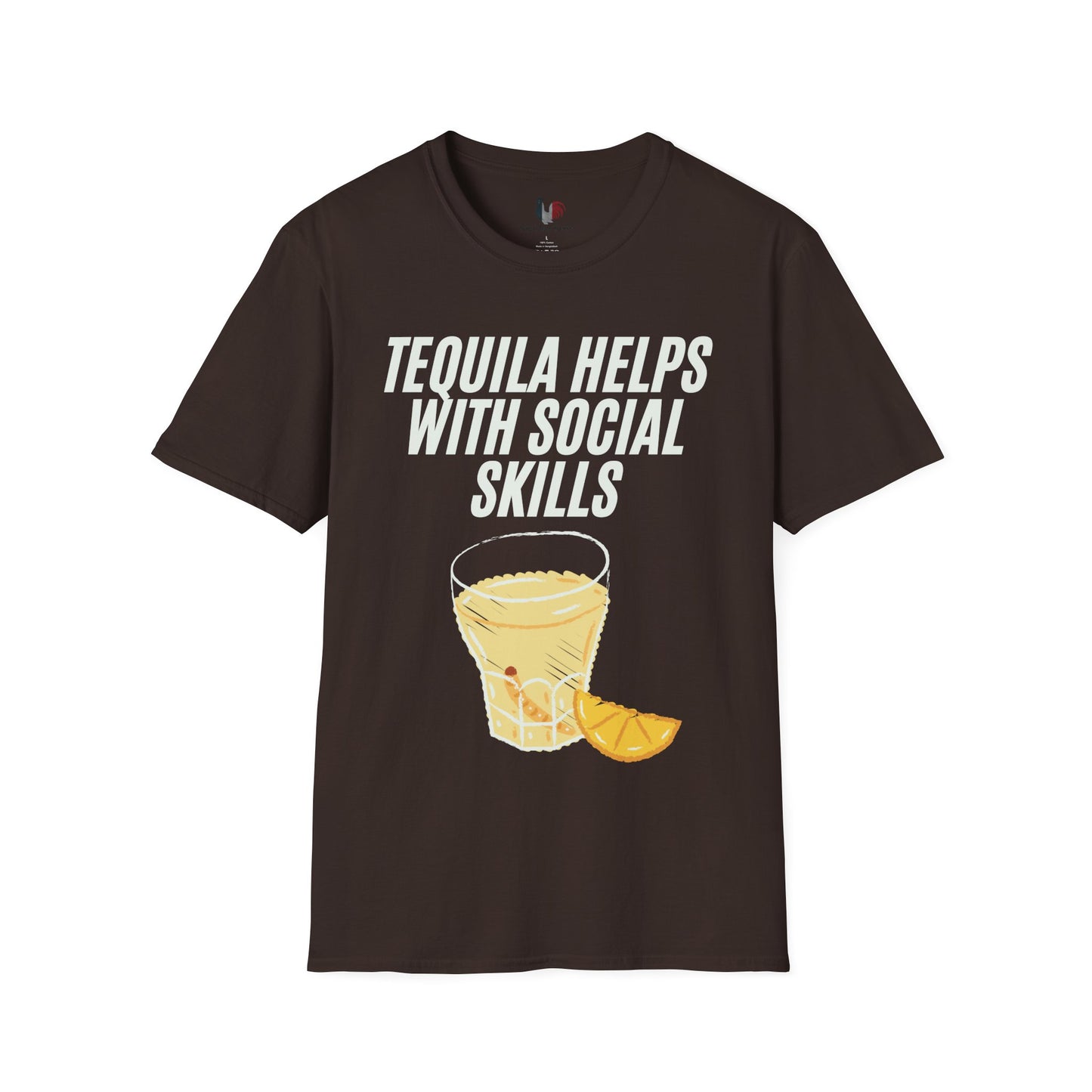 Tequila helps with social skills, T-Shirt, Funny Cinco de Mayo gift