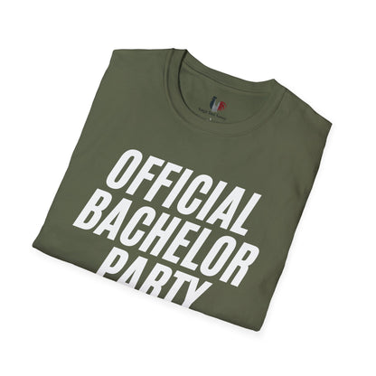 Official bachelor party witness, T-Shirt, Funny Bachelor Party Tee