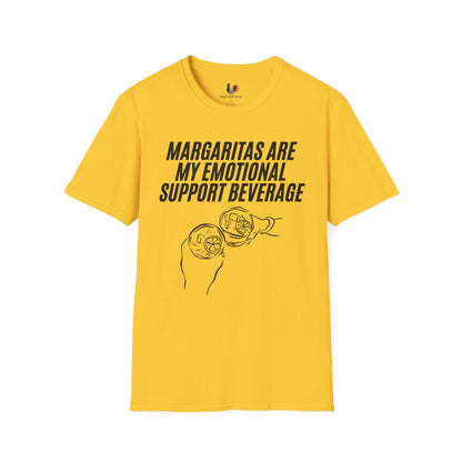 Margaritas are my emotional support beverage, T-Shirt, Funny Cinco de Mayo gift
