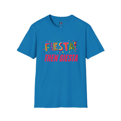 Fiesta then siesta, T-Shirt, Funny Cinco de Mayo gift