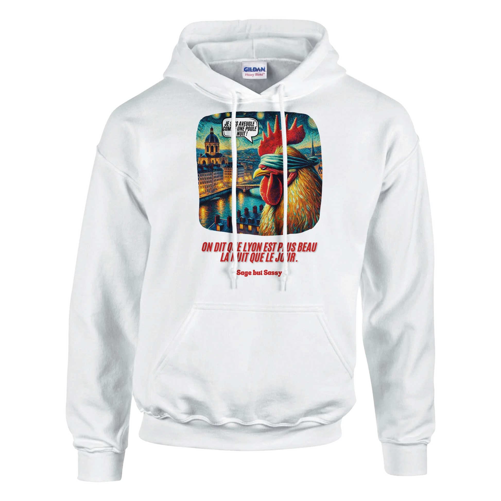 Classic Unisex Pullover Hoodie | Lyon.