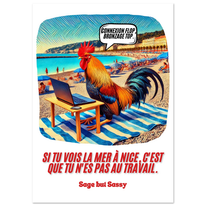 Classic Matte Paper Poster | Provence | Sud | Nice.