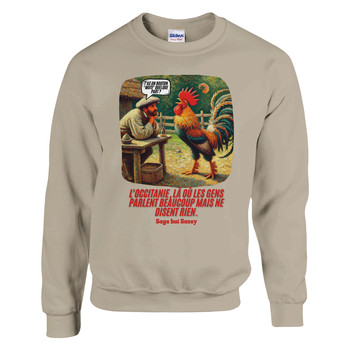Classic Unisex Crewneck Sweatshirt | L'Occitanie.