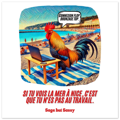 Classic Matte Paper Poster | Provence | Sud | Nice.