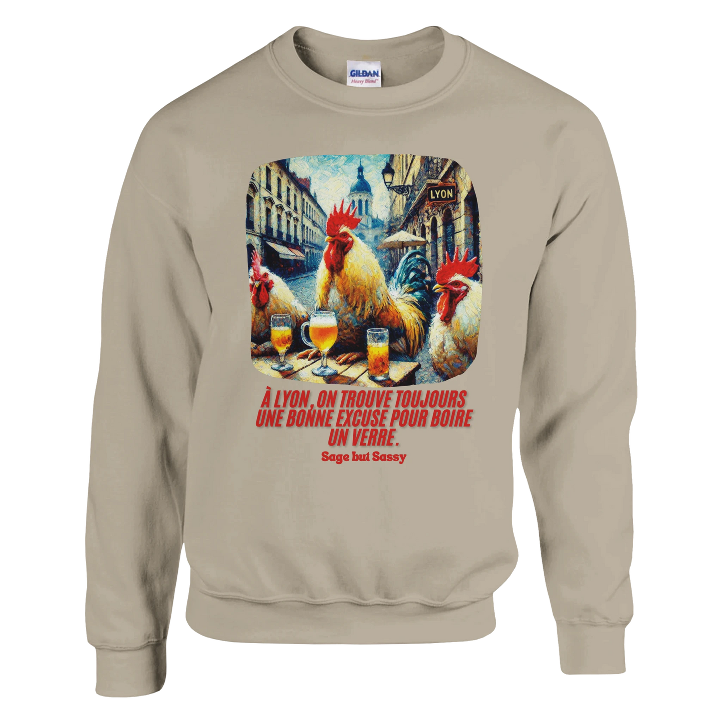 Classic Unisex Crewneck Sweatshirt | Lyon.