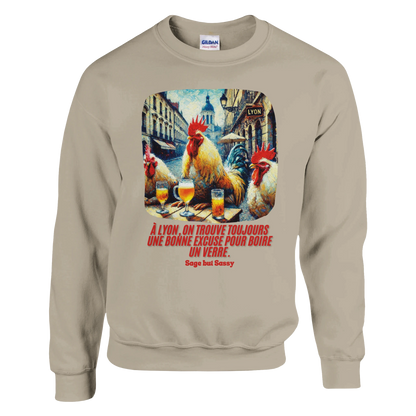 Classic Unisex Crewneck Sweatshirt | Lyon.