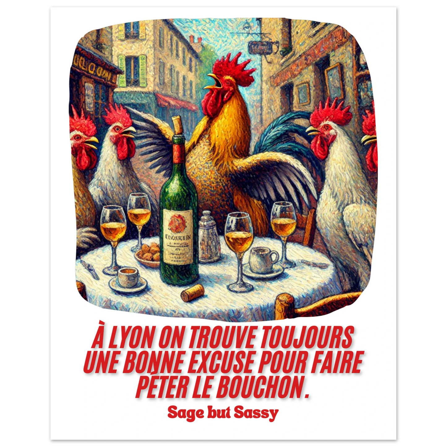 Classic Matte Paper Poster | Lyon.