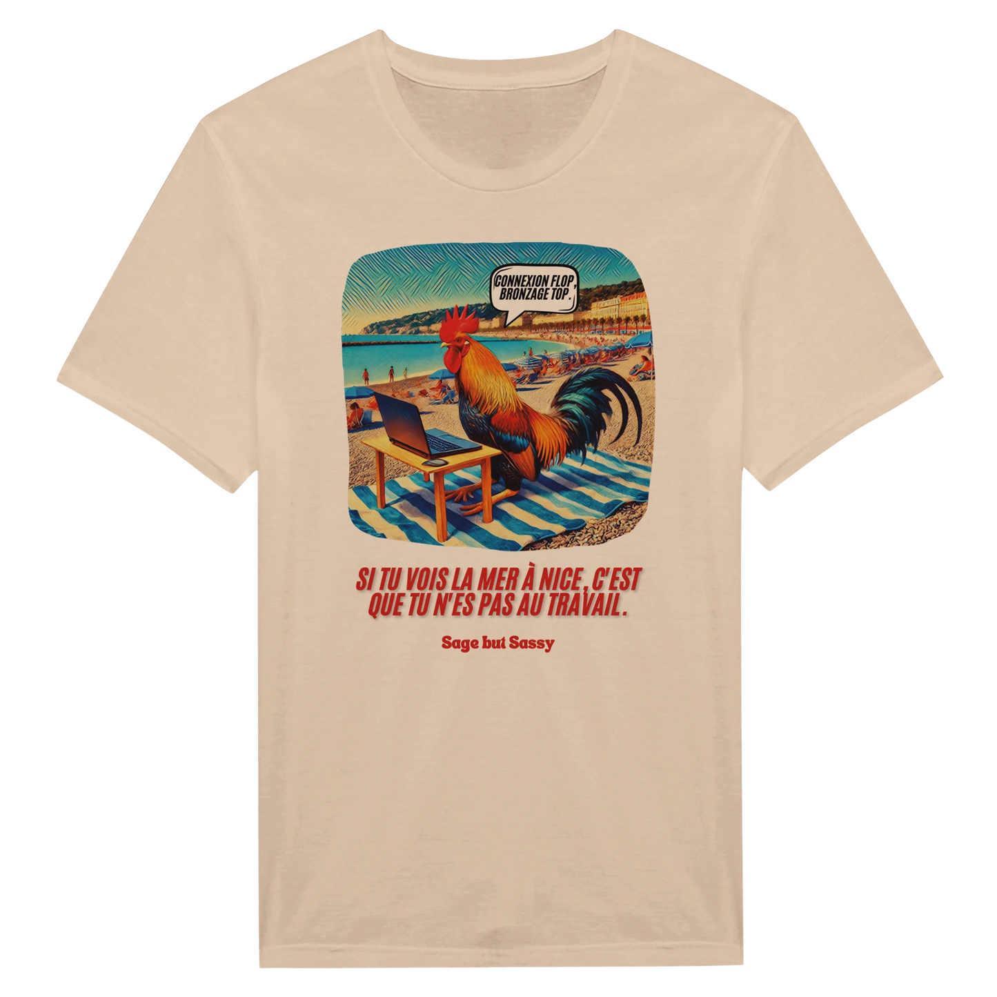 Classic Unisex Crewneck T-shirt | Provence | Sud | Nice.