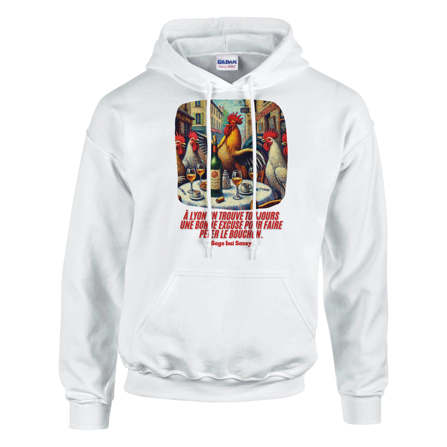 Classic Unisex Pullover Hoodie | Lyon.