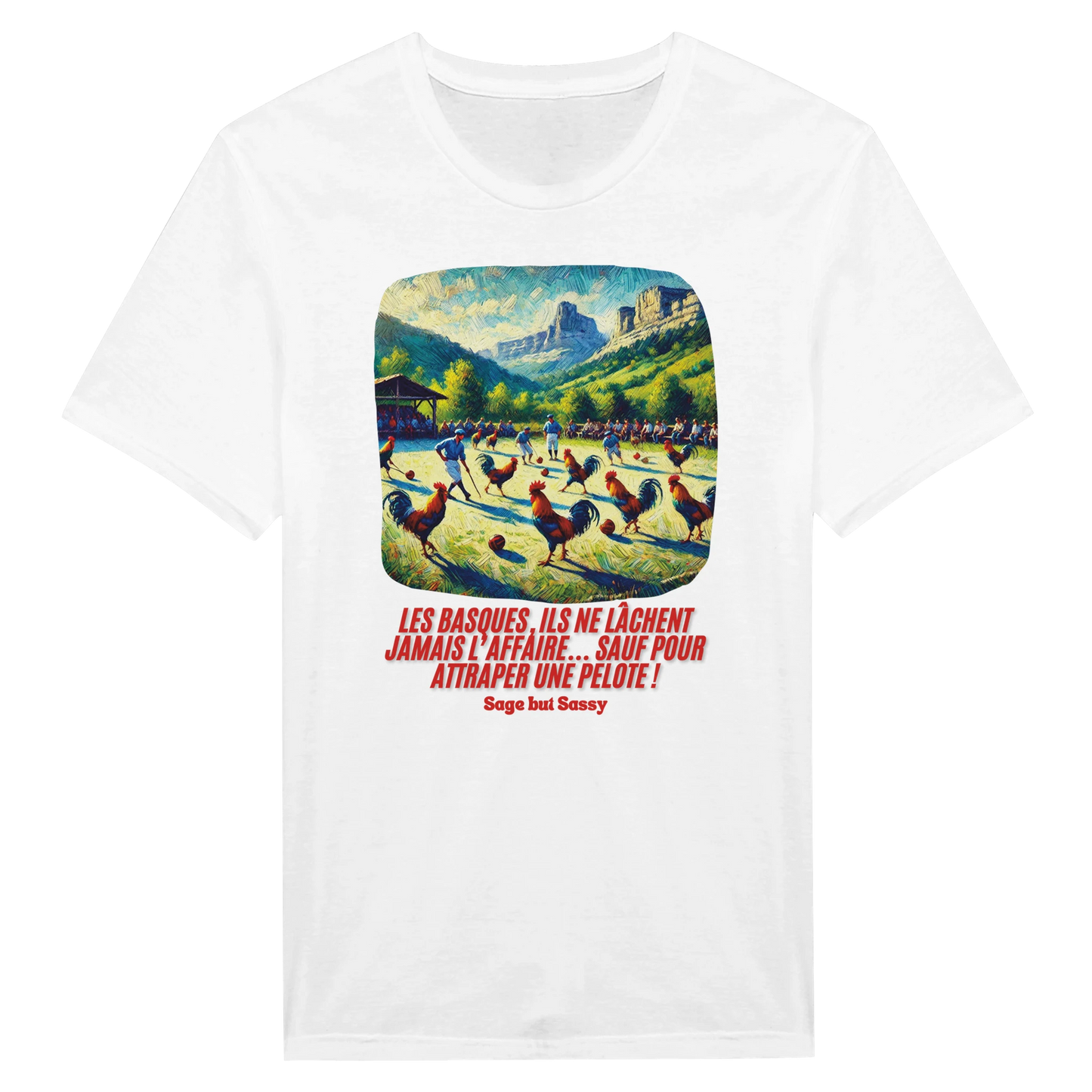 Classic Unisex Crewneck T-shirt | Pays Basque.
