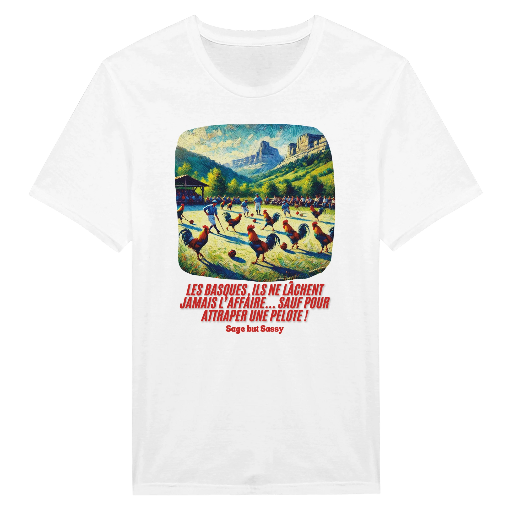 Classic Unisex Crewneck T-shirt | Pays Basque.
