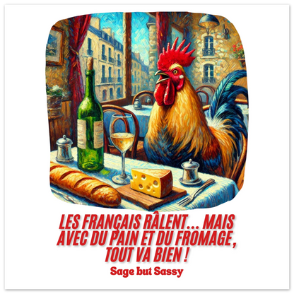 Classic Matte Paper Poster | France.