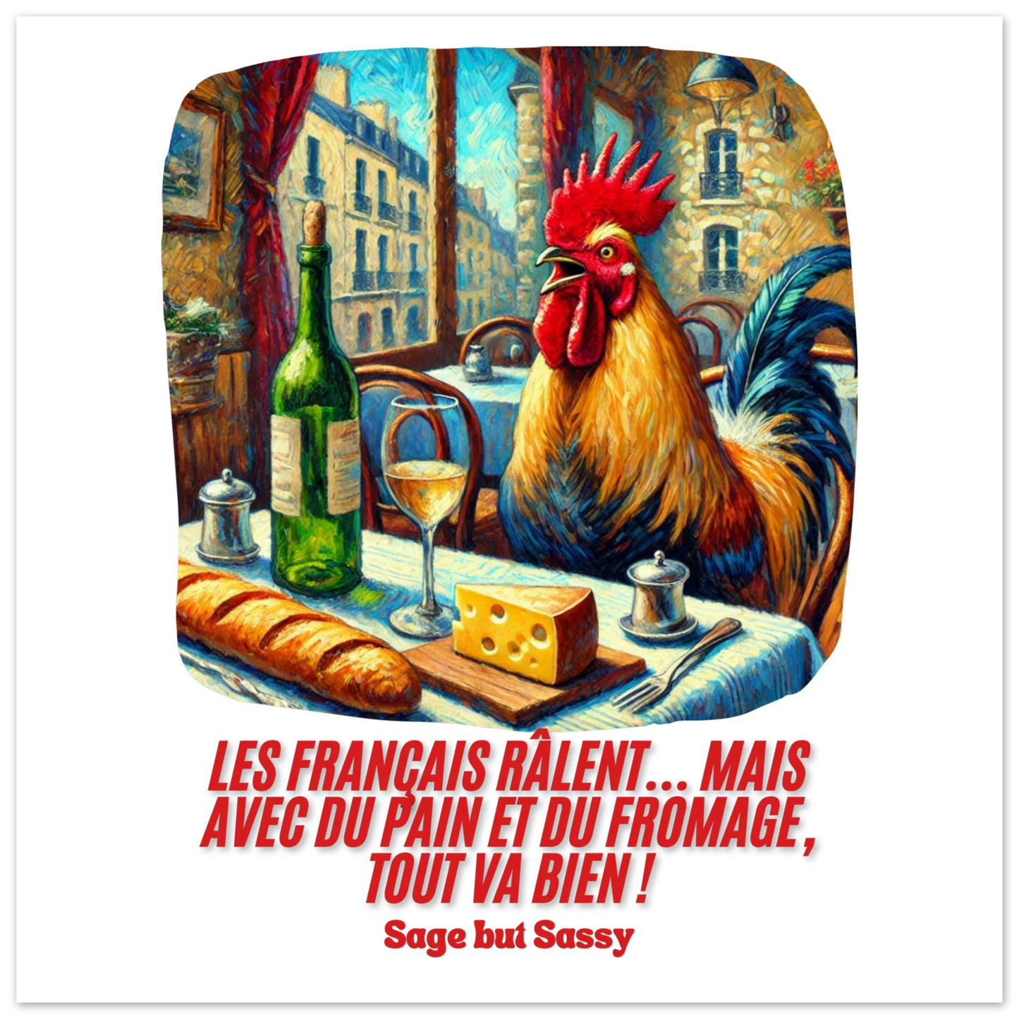 Classic Matte Paper Poster | France.
