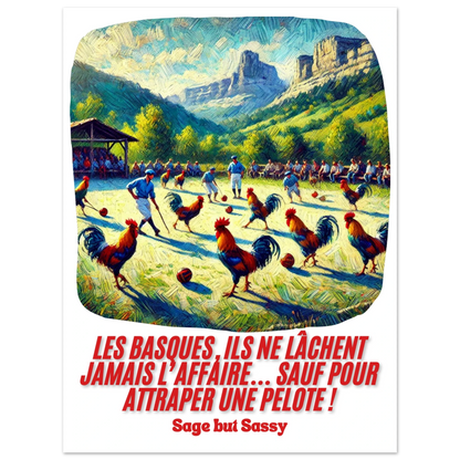 Classic Matte Paper Poster | Pays Basque.