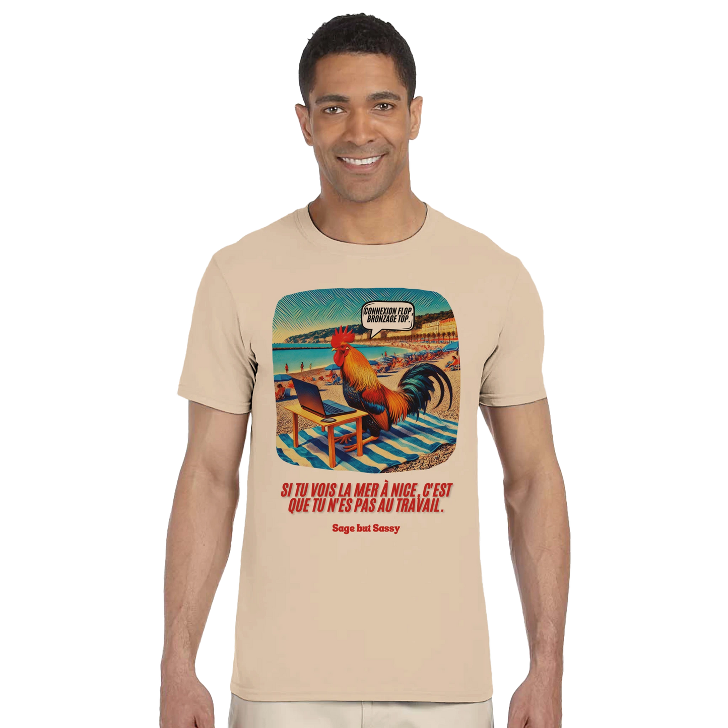 Classic Unisex Crewneck T-shirt | Provence | Sud | Nice.