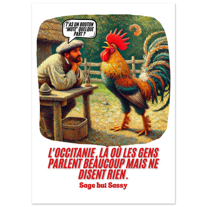 Classic Matte Paper Poster | L'Occitanie.
