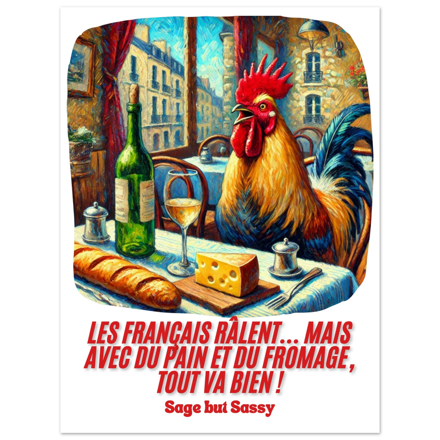 Classic Matte Paper Poster | France.