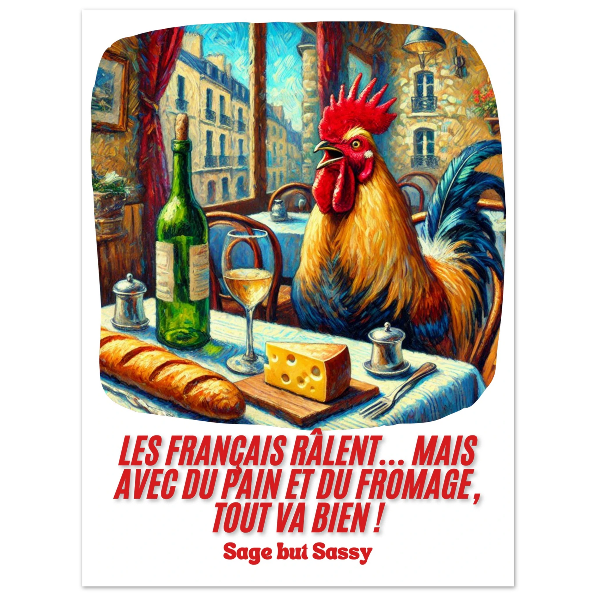 Classic Matte Paper Poster | France.