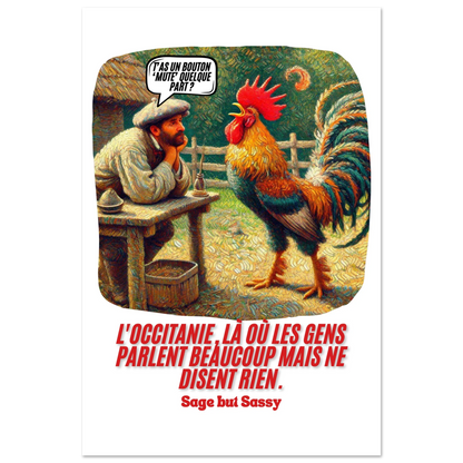 Classic Matte Paper Poster | L'Occitanie.