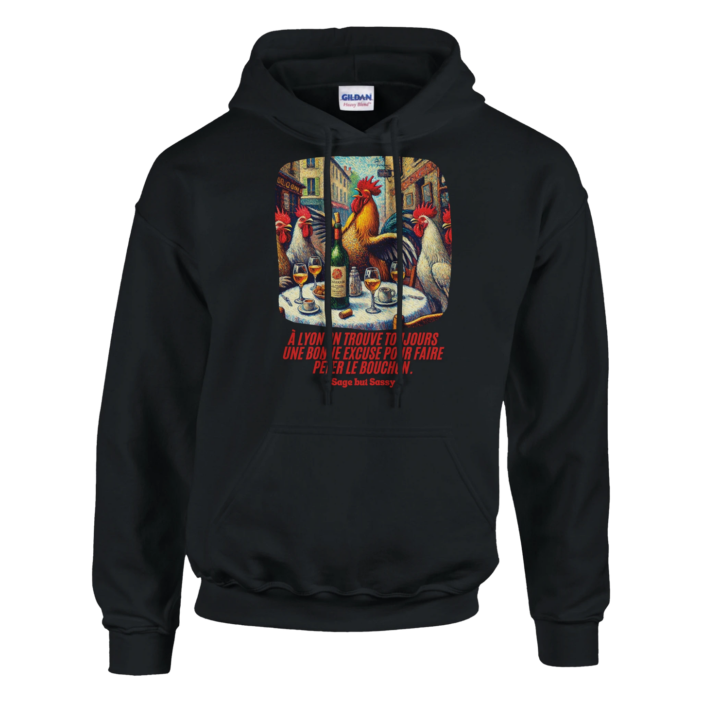 Classic Unisex Pullover Hoodie | Lyon.