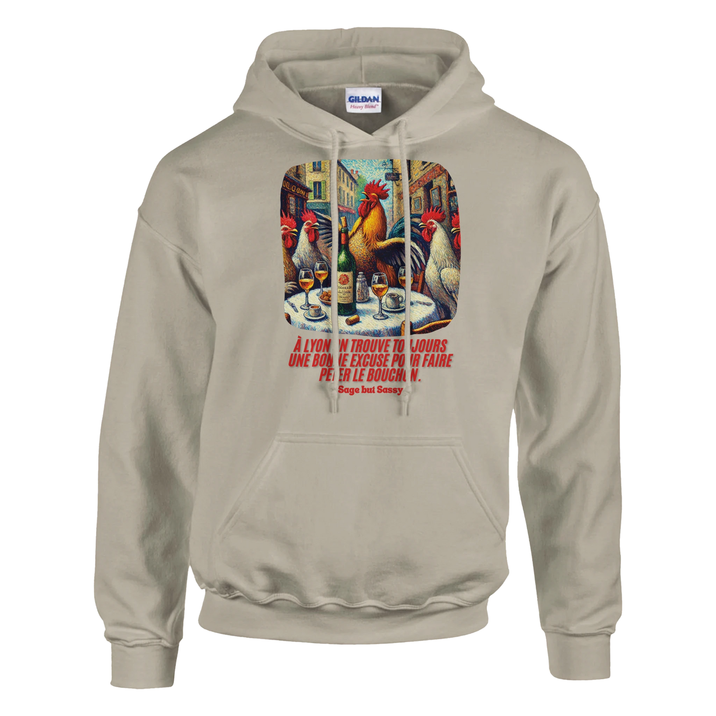 Classic Unisex Pullover Hoodie | Lyon.