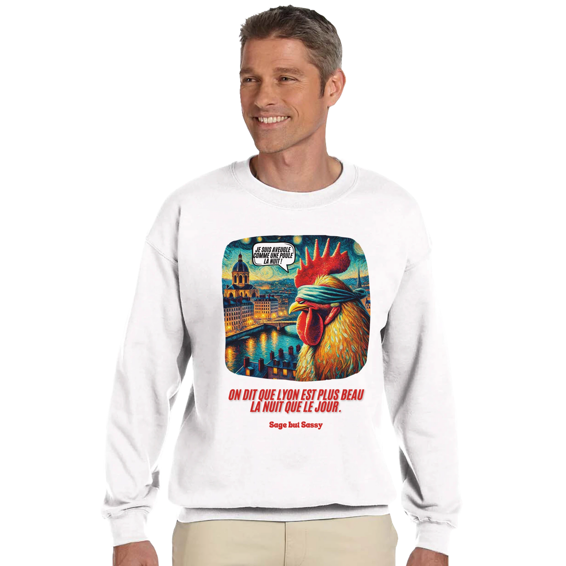 Classic Unisex Crewneck Sweatshirt | Lyon.