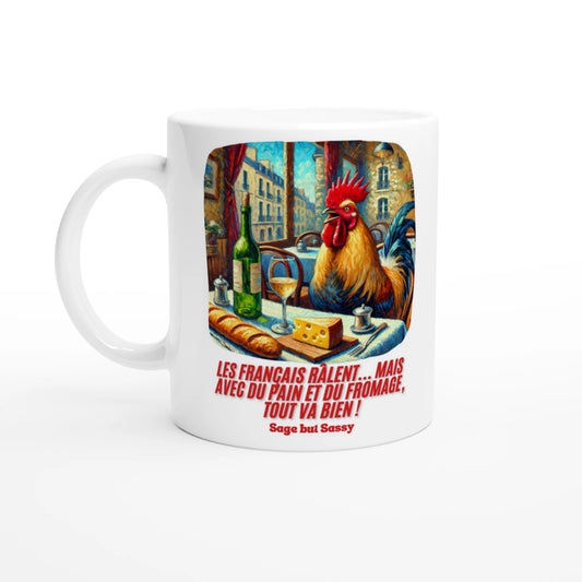 White 11oz Ceramic Mug | France.