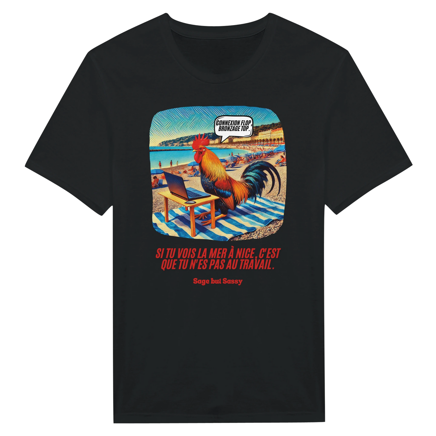 Classic Unisex Crewneck T-shirt | Provence | Sud | Nice.