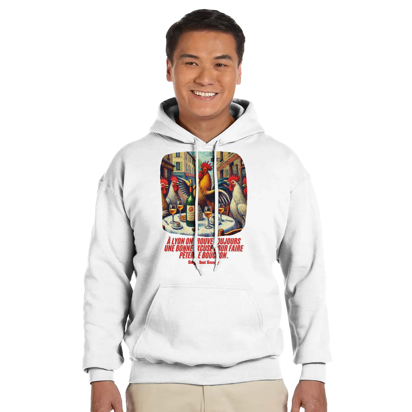 Classic Unisex Pullover Hoodie | Lyon.