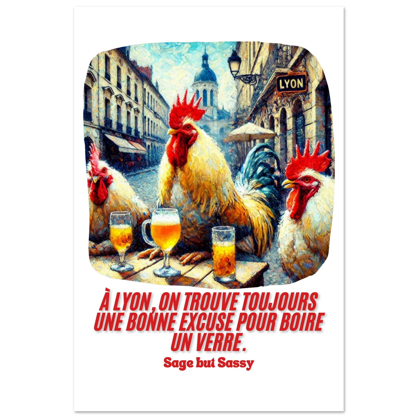 Classic Matte Paper Poster | Lyon.