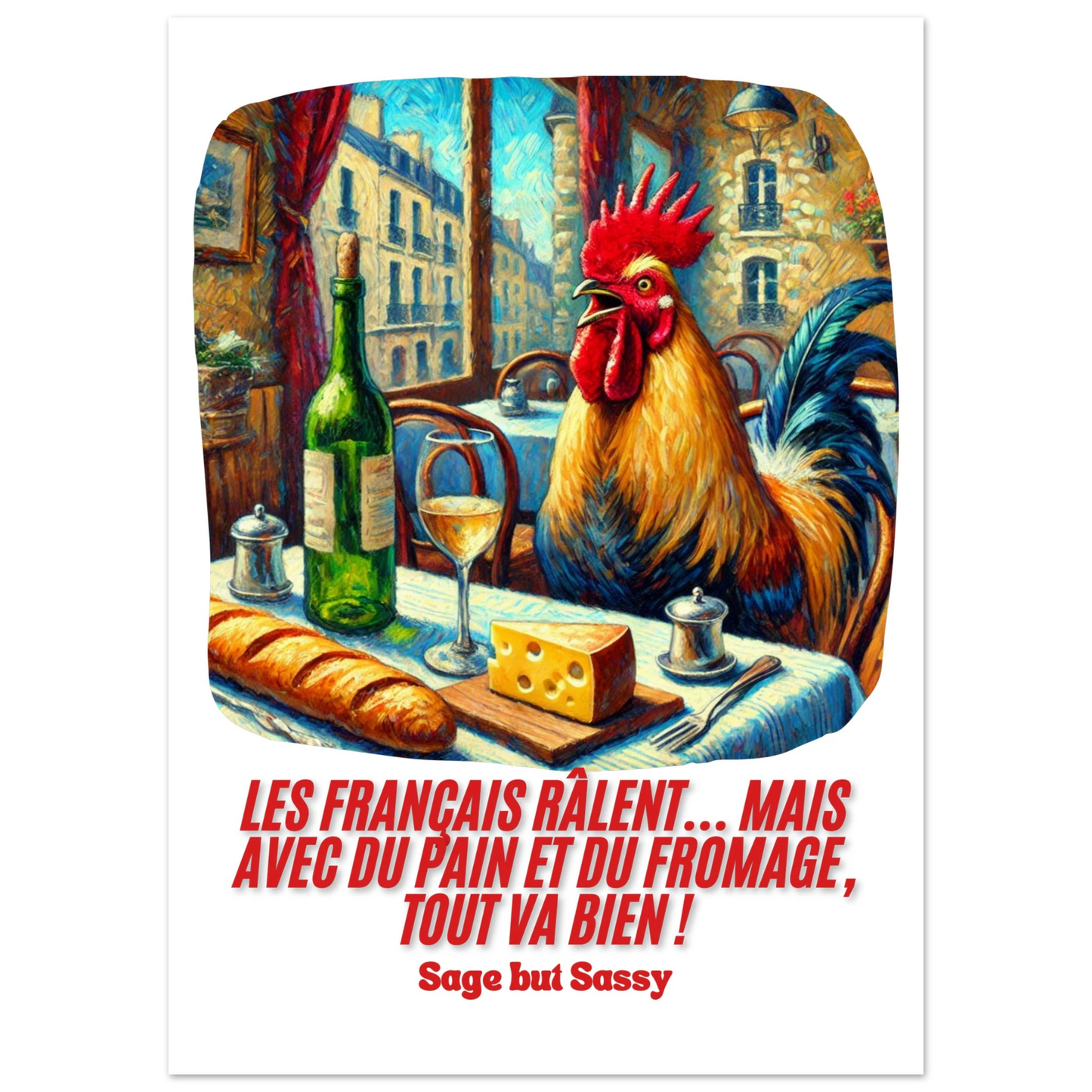 Classic Matte Paper Poster | France.