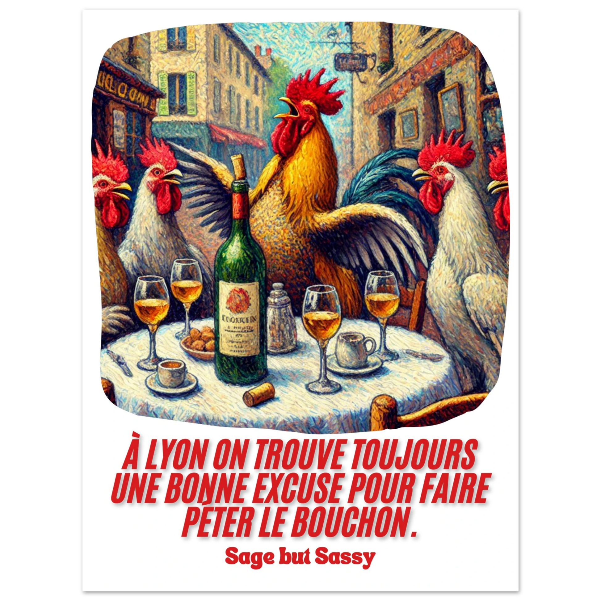Classic Matte Paper Poster | Lyon.